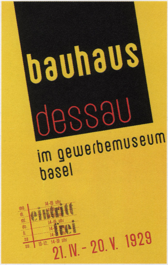 Detail of Bauhaus, 1929 by Anonymous