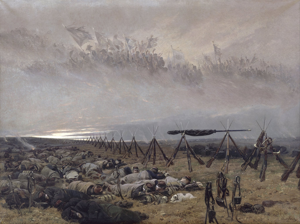 Detail of The Dream, 1888 by Édouard Detaille