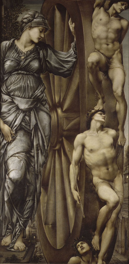 Detail of The Wheel of Fortune, 1883 by Sir Edward Coley Burne-Jones