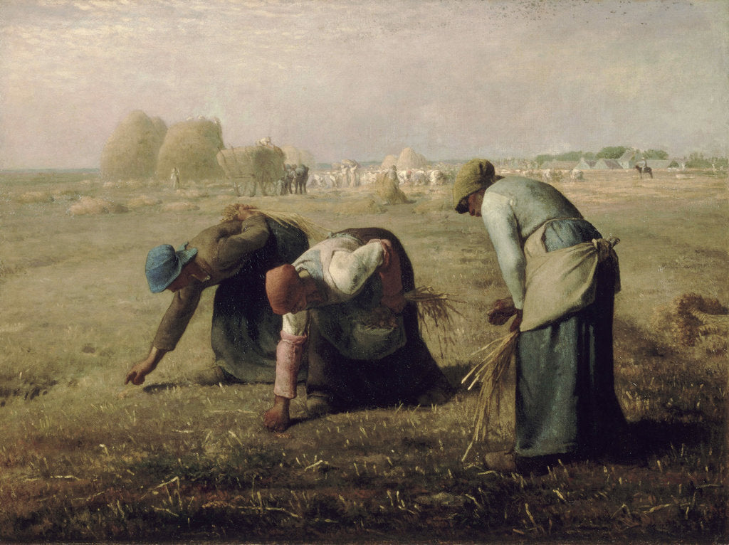 Detail of The Gleaners, 1857 by Jean-François Millet
