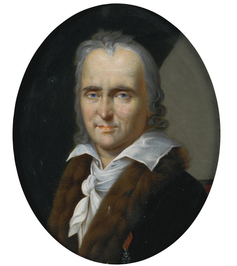 Detail of Portrait of the composer André Ernest Modeste Grétry by Robert Lefévre