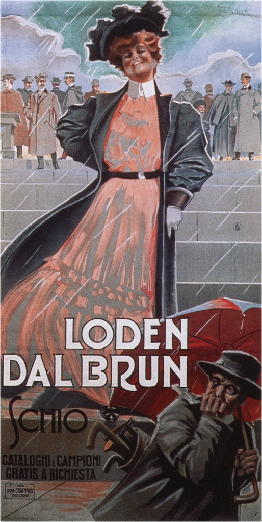 Detail of Loden Dal Brun, 1900s by Aleardo Villa