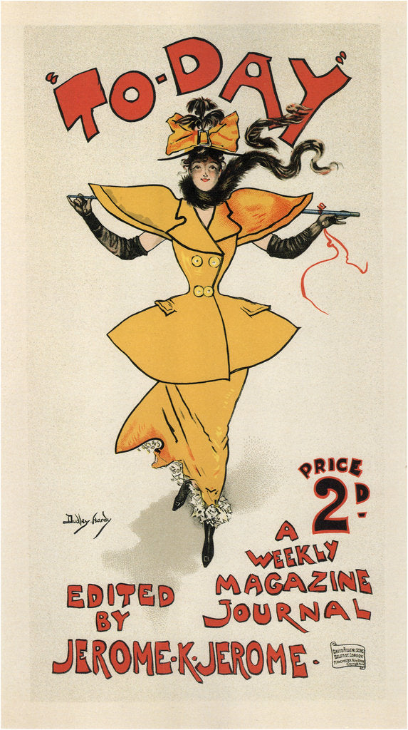 Detail of Journal To-Day, edited by Jerome K. Jerome (Poster), 1895 by Dudley Hardy