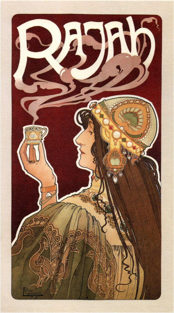 Detail of Rajah Coffee (Poster), 1899 by Henri Privat-Livemont