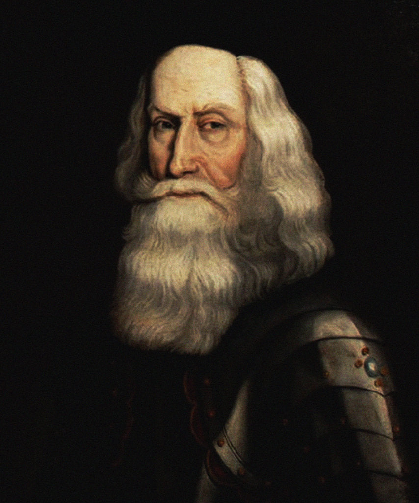 Detail of Portrait of General Thomas Tam Dalyell of The Binns (1615?1685) by David Paton