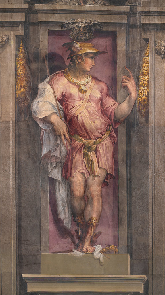 Detail of Mercury, 1556-1557 by Cristofano Gherardi