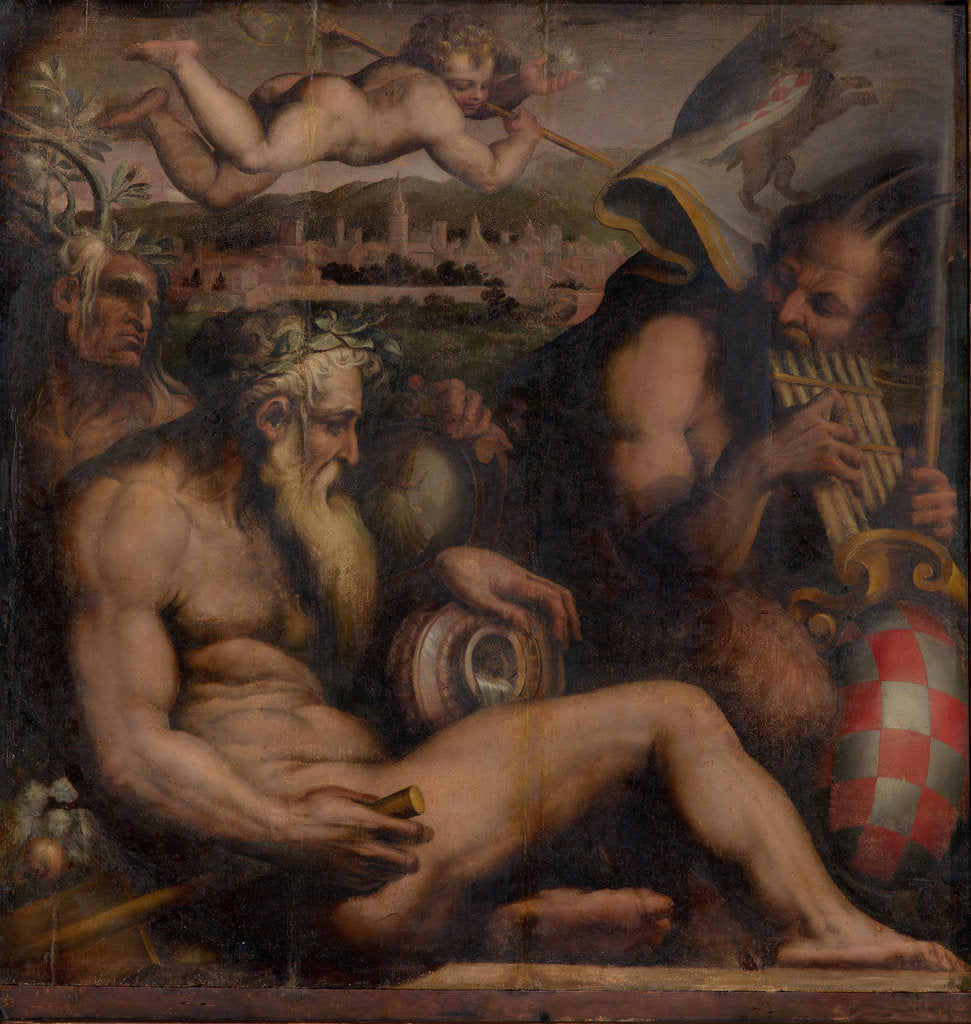 Detail of Allegory of Pistoia, 1563-1565 by Giorgio Vasari
