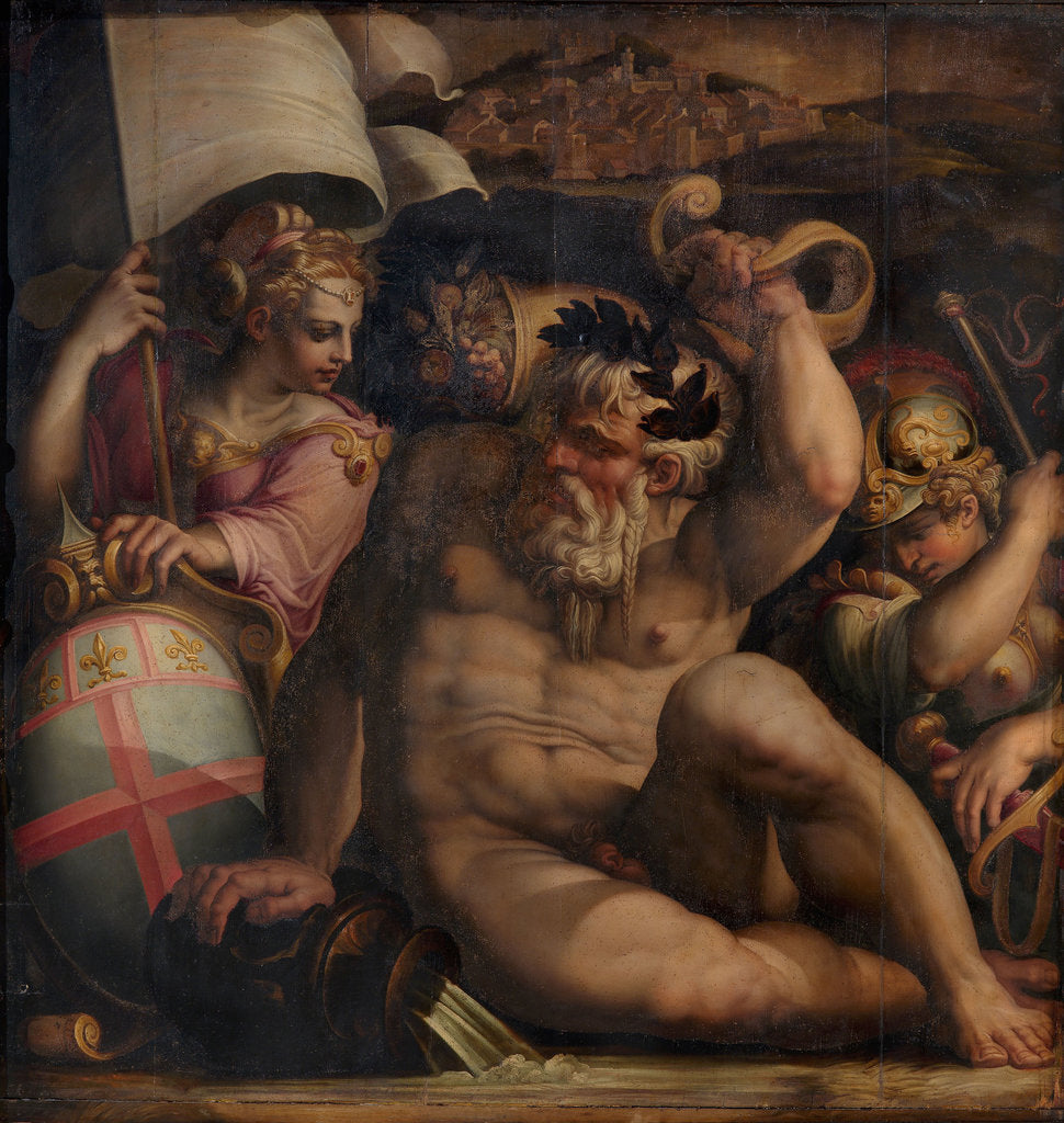 Detail of Allegory of Romagna, 1563-1565 by Giorgio Vasari