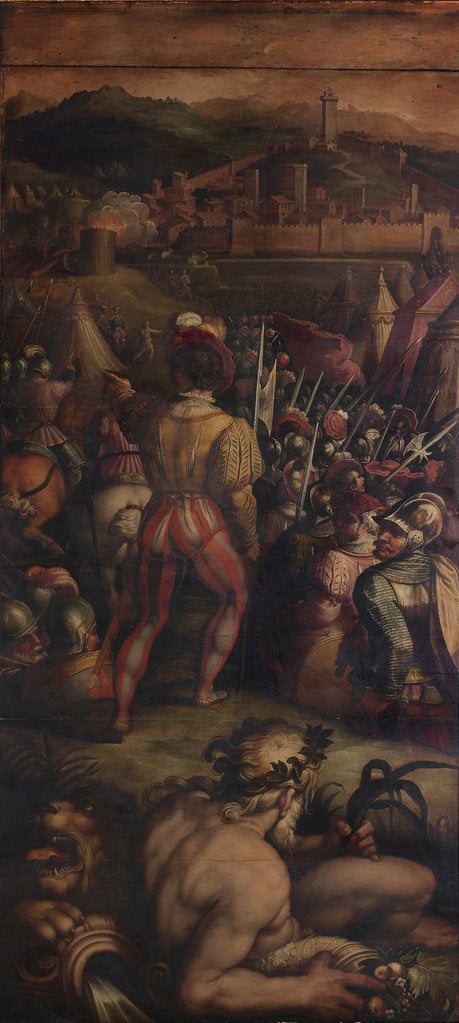 Detail of Capture of Vicopisano, 1563-1565 by Giorgio Vasari