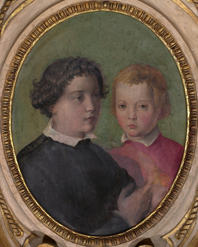 Detail of Giovanni and Garzia de Medici, 1556-1558 by Giorgio Vasari