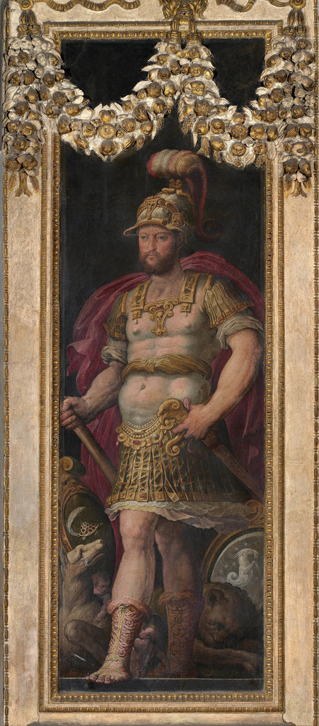 Detail of Grand Duke of Tuscany Cosimo I de Medici, 1555-1562 by Giorgio Vasari