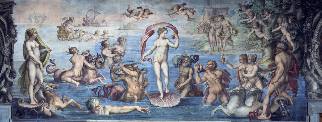 Detail of The Birth of Venus, 1556-1557 by Giorgio Vasari