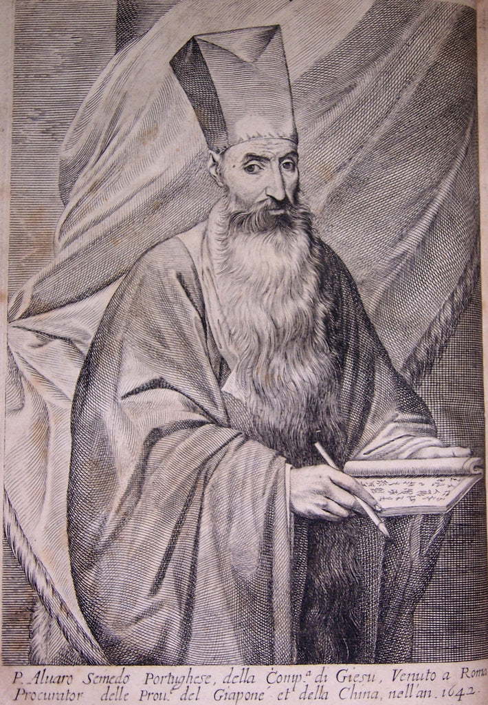 Detail of Álvaro Semedo, 1655 by Anonymous