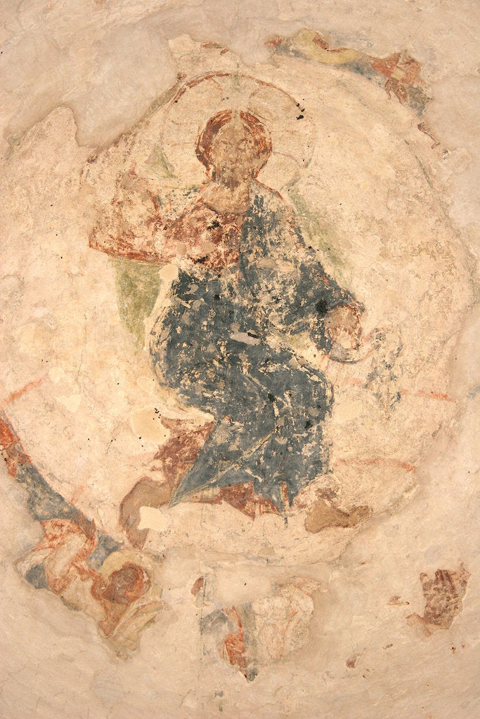 Detail of The Ascension of Christ, 1313 by Ancient Russian frescos