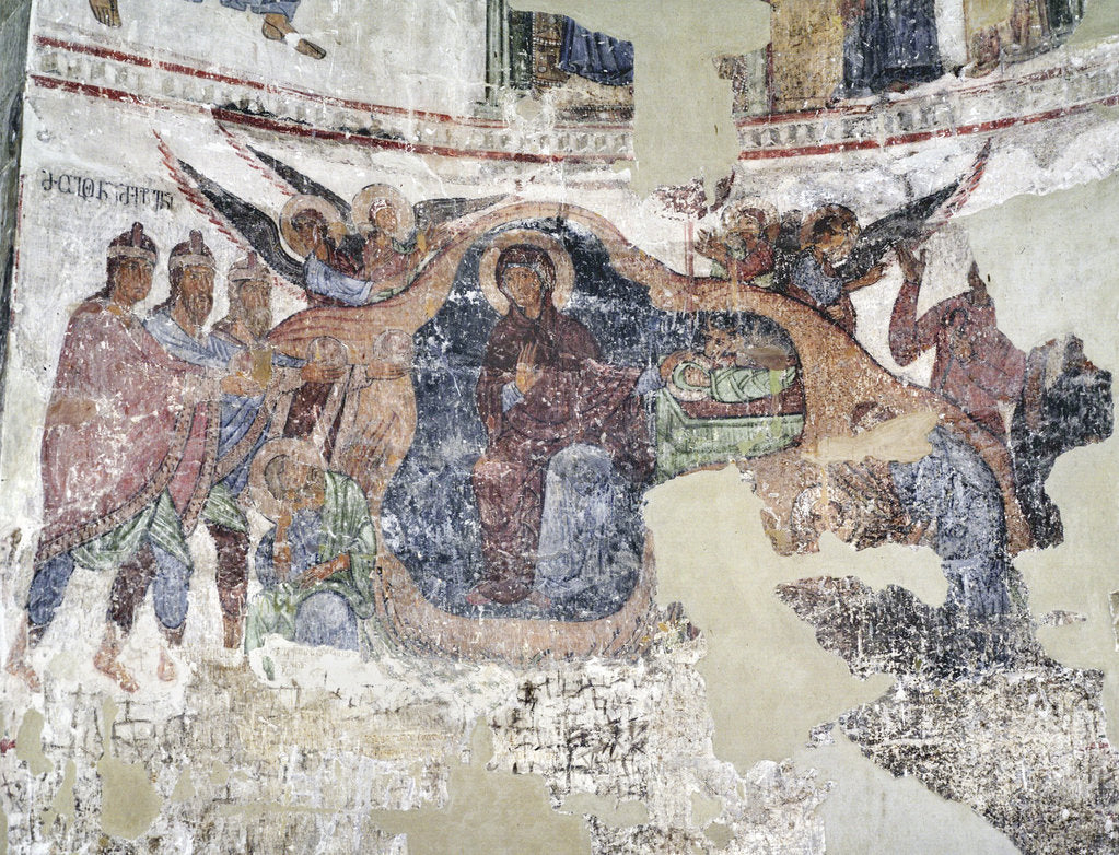 Detail of The Nativity of Christ, 1080 by Anonymous