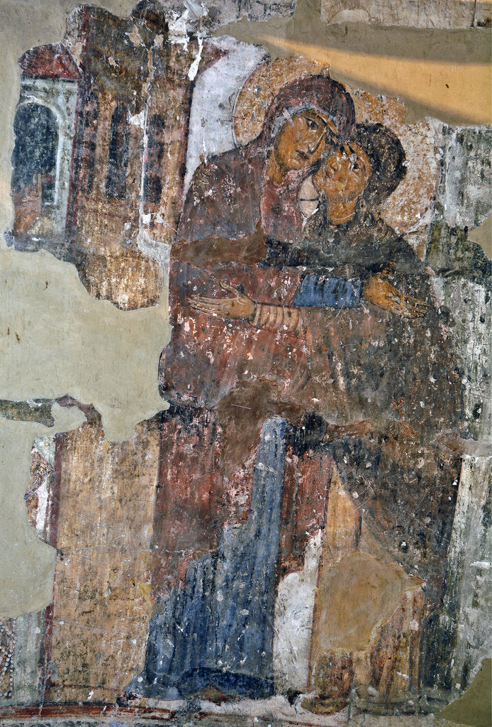 Detail of The Visitation, 1080 by Anonymous