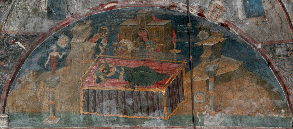 Detail of King Nebuchadnezzars Dream, ca 1350 by Anonymous