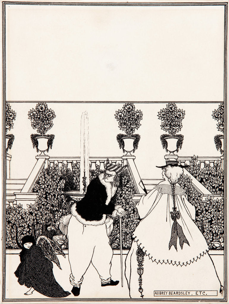 Detail of Cover Design for The Savoy, 1896 by Aubrey Beardsley
