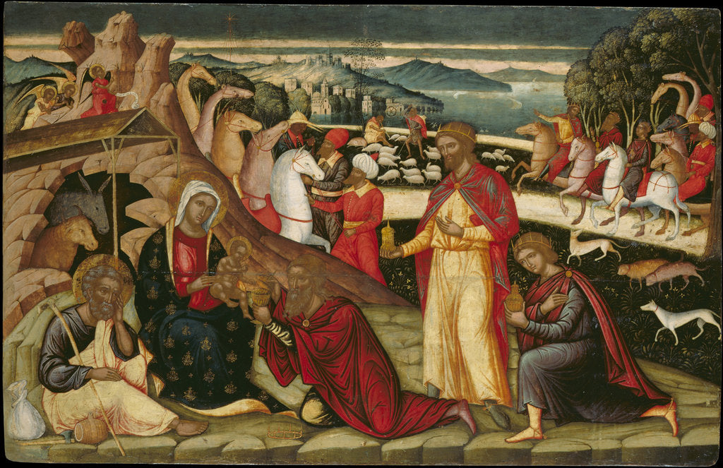 The Adoration of the Magi, c. 1525 by Ioannis Permeniatis