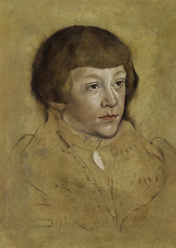 Detail of Portrait of a Prince of Saxony, 1530-1540 by Lucas Cranach the Elder