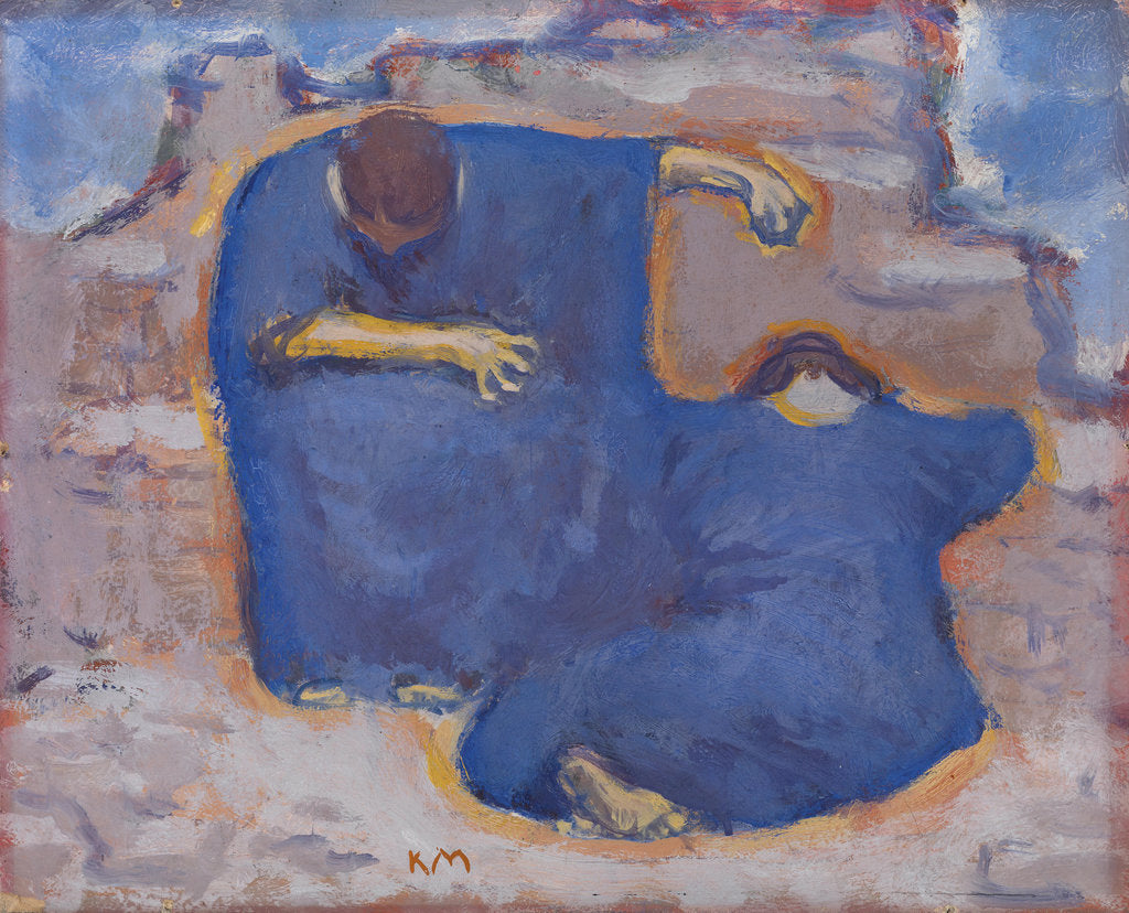 Detail of Mourning women, c. 1913 by Koloman Moser