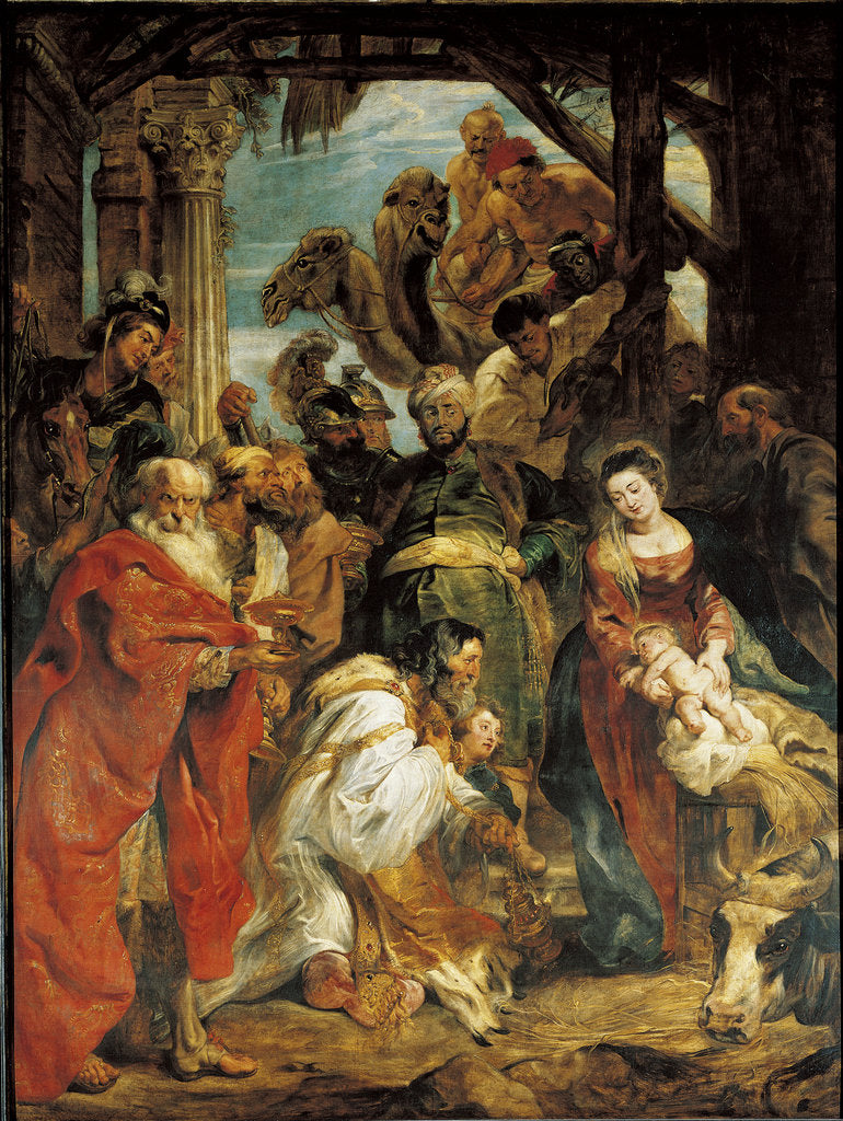 Detail of The Adoration of the Magi, 1624 by Pieter Paul Rubens