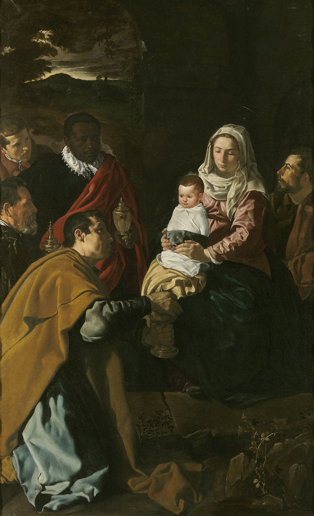Detail of The Adoration of the Magi, 1619 by Diego Velàzquez