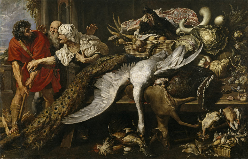 Detail of The Recognition of Philopoemen, 1609 by Frans Snyders