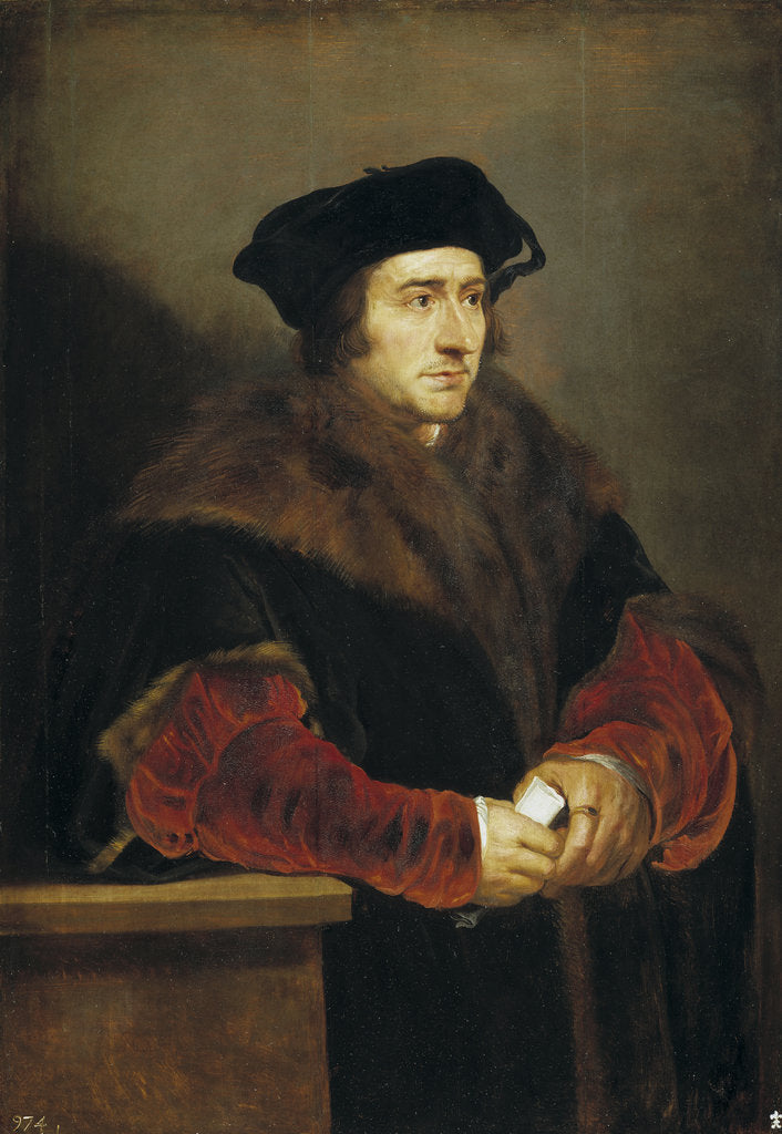 Detail of Portrait of Sir Thomas More, 1625-1630 by Pieter Paul Rubens