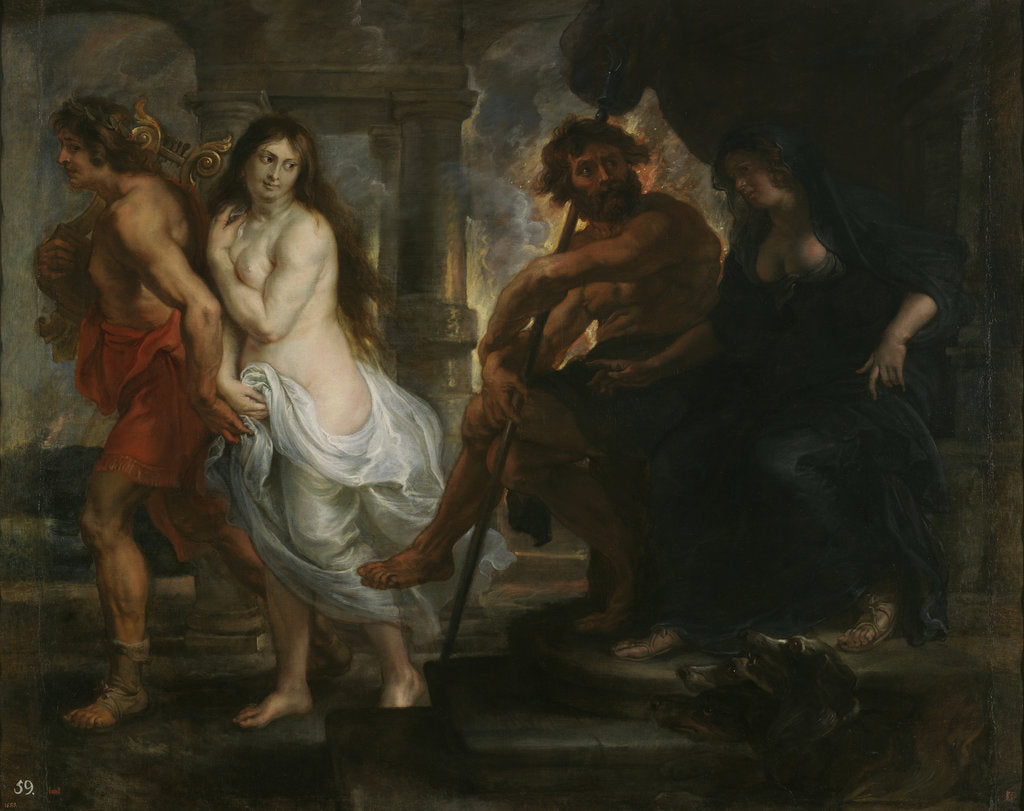 Detail of Orpheus and Eurydice, 1636-1638 by Pieter Paul Rubens