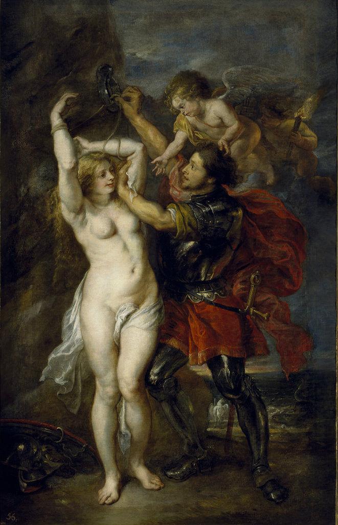 Detail of Andromeda freed by Perseus, 1641-1642 by Pieter Paul Rubens