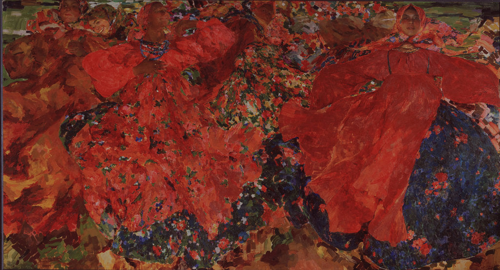 Detail of The Whirlwind, 1906 by Filipp Andreyevich Malyavin