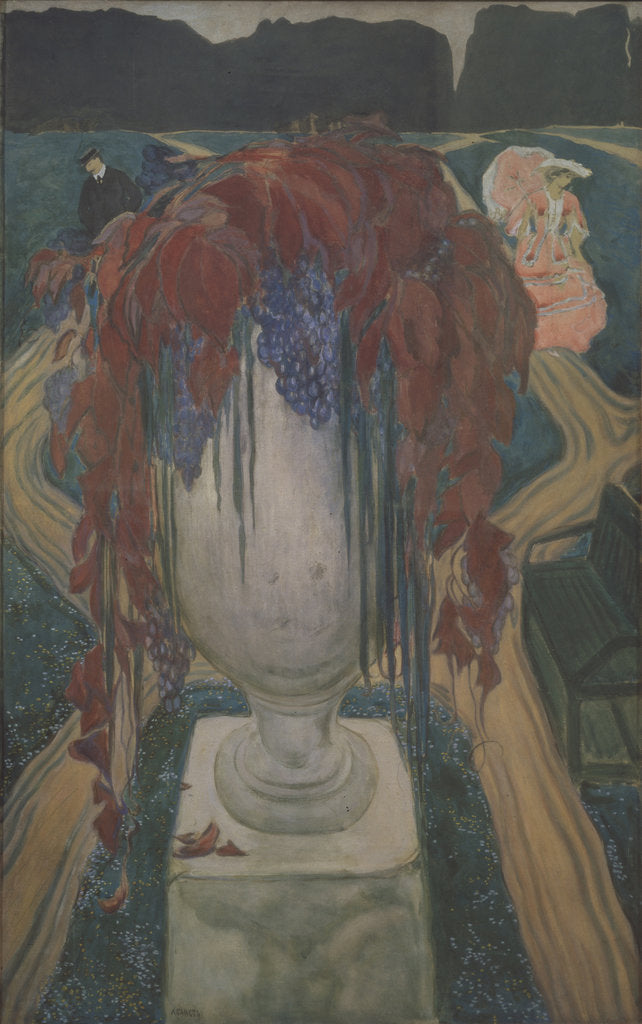 Detail of Autumn (A Vase), 1906 by Léon Bakst