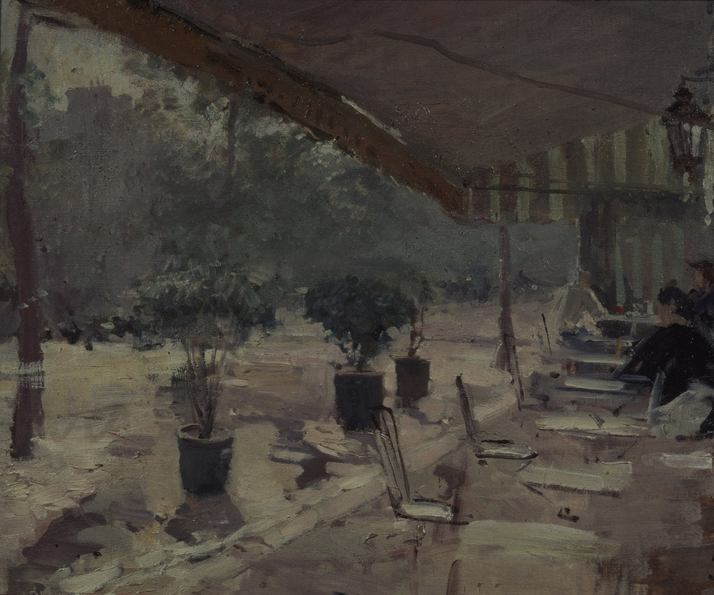 Detail of Café in Paris, 1890s by Konstantin Alexeyevich Korovin