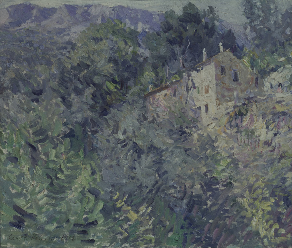 Detail of South France, 1908 by Konstantin Alexeyevich Korovin