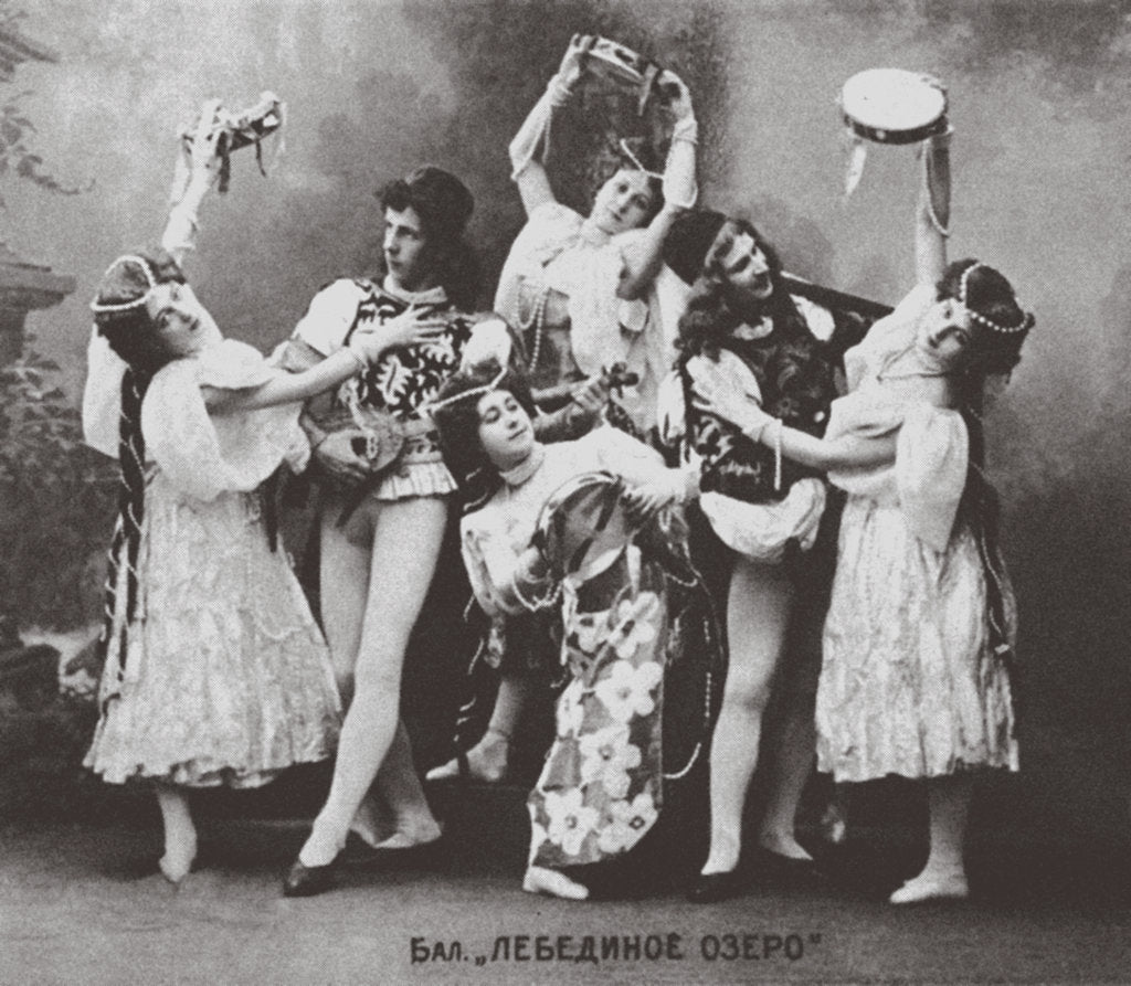 Detail of Scene from the Ballet Swan Lake, Mariinsky Theatre. 1895 by Anonymous