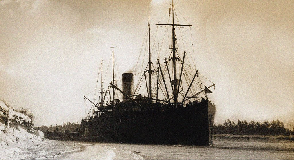 Detail of Russian armed transport ship Irtysh by Anonymous