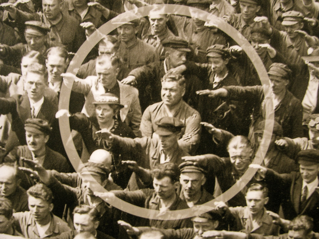 Detail of August Landmesser by Anonymous