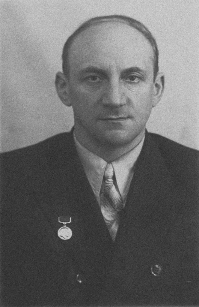 Detail of Boris Evseyevich Chertok by Anonymous