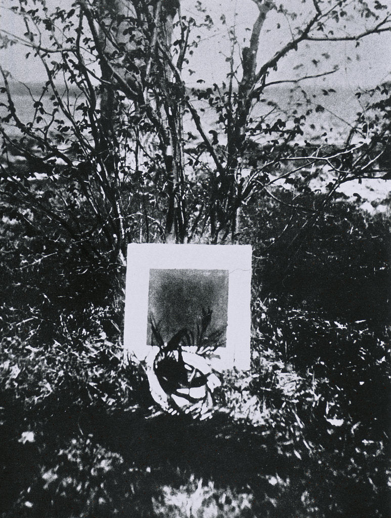 Detail of Kazimir Malevichs Grave at Nemchinovka by Anonymous