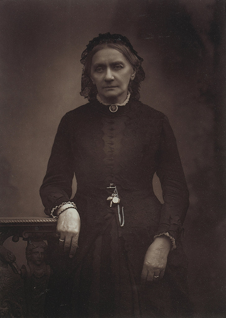 Detail of Clara Schumann by Herbert Rose Barraud