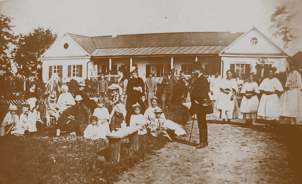 Detail of Pyotr I. Tchaikovsky with the Davydov Family in the Kamenka Estate by Anonymous
