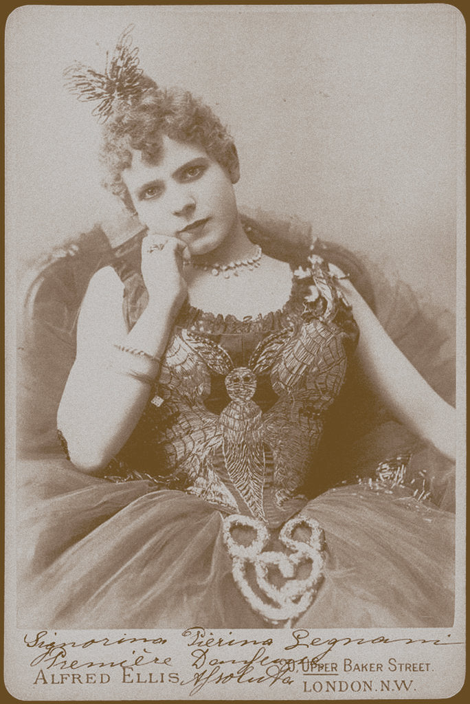 Detail of Pierina Legnani by Anonymous