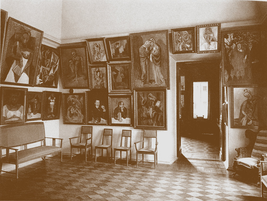 Detail of Study (known as the Picasso Room) in Shchukins house by Anonymous