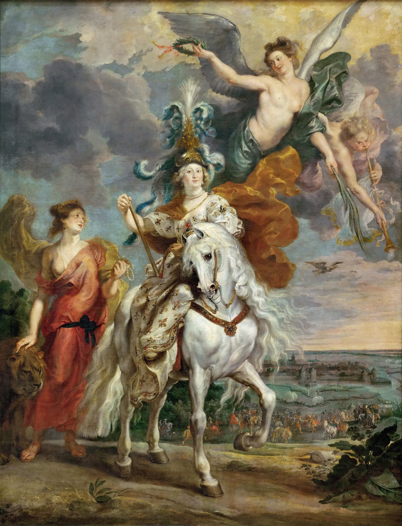 Detail of The Victory at Jülich (The Marie de Medici Cycle) by Pieter Paul Rubens