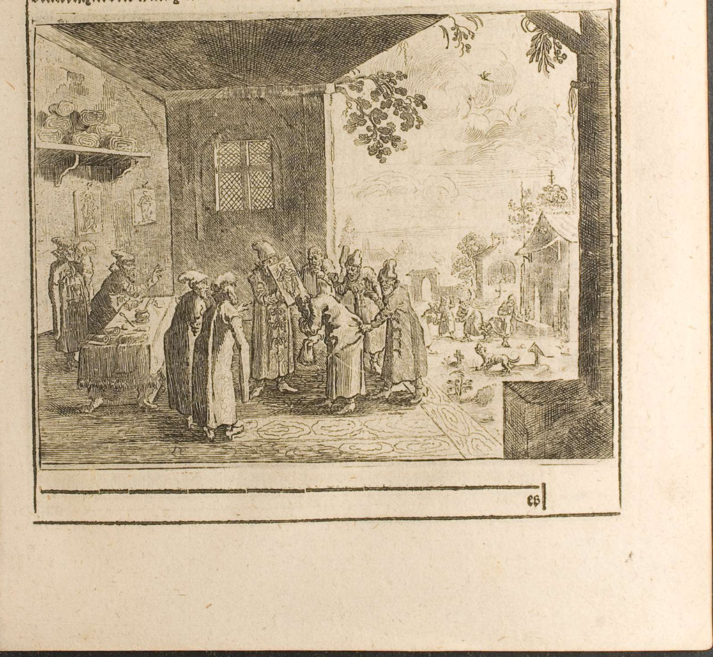 Detail of Court Oath Ceremony by Christian Lorenzen Rothgiesser