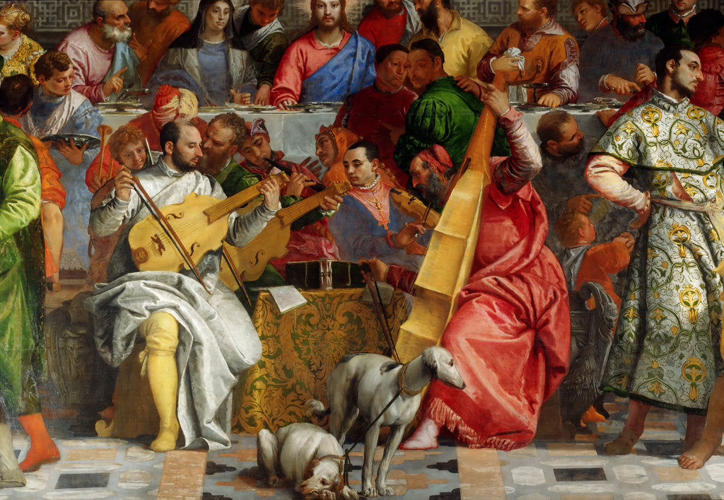 Detail of The Wedding Feast at Cana (Detail) by Paolo Veronese