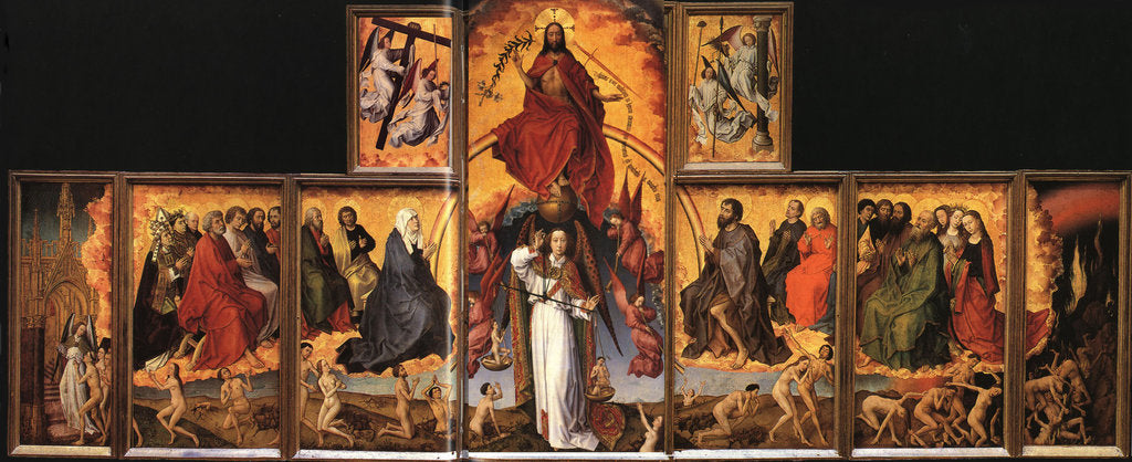 Detail of The Last Judgment by Rogier van der Weyden