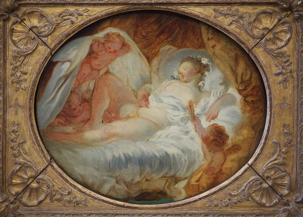 Detail of Fuel To The Fire by Jean Honoré Fragonard