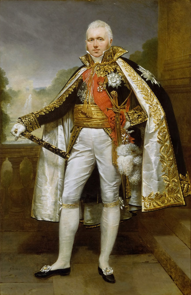 Detail of Claude Victor-Perrin, First Duc de Belluno, Marshal of France by Baron Antoine Jean Gros